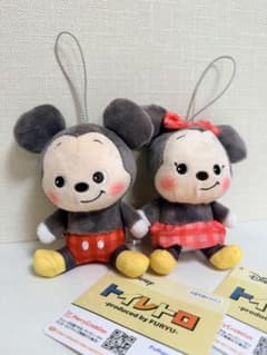 Disney ミッキー&フレンズ トイレトロ チェックマスコット ぬいぐるみ