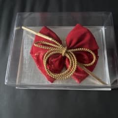 七五三髪飾りリボン未使用美品