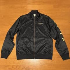 adidas neoアディダス トラックジャケット ブラック×ゴールド　Lサイズのサムネイル