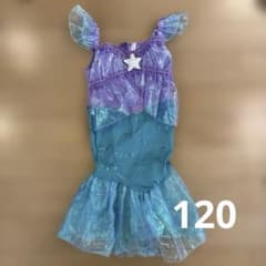 ディズニープリンセス　クレアーズ　アリエル　コスチューム　120のサムネイル