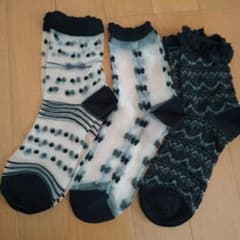 シースルーソックス3Pのサムネイル