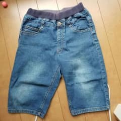 デニム ハーフパンツ 150cm 子供服のサムネイル