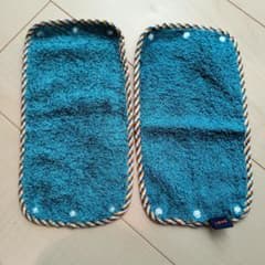 ヒポポタマス　抱っこ紐用パッド　カバー　ターコイズのサムネイル