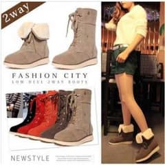再入荷！２ＷＡＹムートンブーツ♡のサムネイル