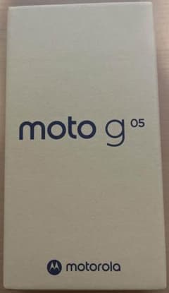 motorola moto g 05 新品未開封 ミスティブルーのサムネイル
