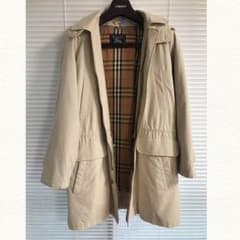 【送料込】正規品Burberry／2wayコート／ダウン／LY(XL相当)のサムネイル