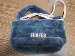가격 인하 상품 FURFUR 그레이 퍼숄더백