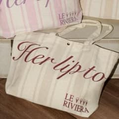 最安】Herlipto Ice Cream Large Tote beige - メルカリ