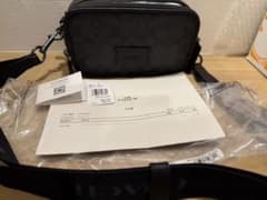 極美品coachコーチ ショルダーバッグ シグネチャーブラックCW365