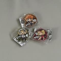 ハイキュー!! ぴた！でふぉめ アクリルキーホルダー vol.3 3種セットのサムネイル