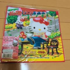 希少！　ご当地 キティ プチタオル 神戸限定 北野坂 ハローキティ - 3