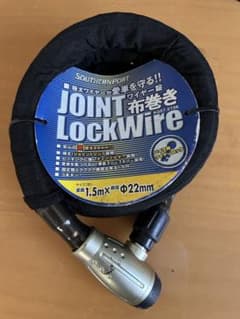 ワイヤーロック　新品　極太のサムネイル