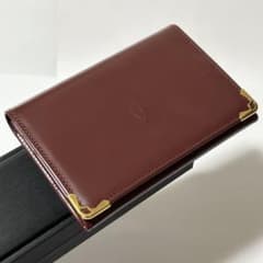 Cartier カルティエ 名刺入れ カード入れ カードケース レザー