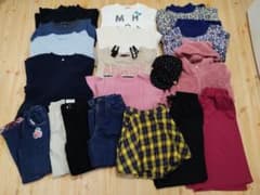 【値下げ】冬服★女の子140cm★まとめ売り★19点★GU・GAP他のサムネイル