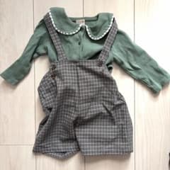 【訳アリ】petit main ロンパース サロペット セットのサムネイル