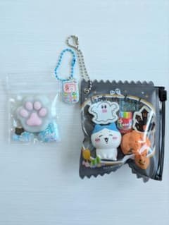 Gacha-style pouch, cute Hachiware Halloween