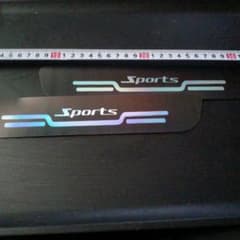 Sports ロゴステッカー 2枚セット 車両カスタマイズ