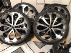 M'sSPEED 22インチ ホイール　ハリアーなどのサムネイル