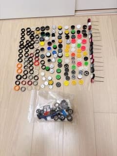 お値引可能!まとめ買い歓迎! タミヤ ミニ四駆 タイヤ・ホイール 大量セットのサムネイル