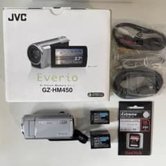 【新品同様】JVC Everio GZ-HM450 元箱付 SDカード付 新品同様】JVC Everio GZ-HM450 元箱付 SDカード付 - メルカリ