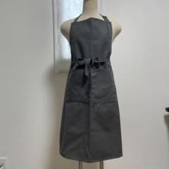 KITCHEN FABRIC エプロン グレー未使用品のサムネイル