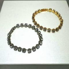 SWAROVSKI使用 ブレスレット　２本セットのサムネイル