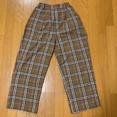 RODEO CROWNSワイドチェックパンツのサムネイル