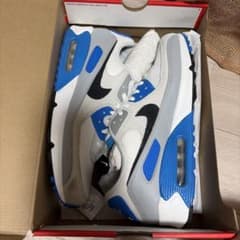 NIKE Air Max 90 White Blue Greyのサムネイル