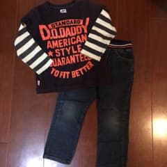 ロンＴ&デニムセット☆100 DaddyOhDaddyのサムネイル