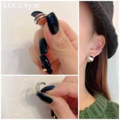 870 Silver Ear Cuff (Stylish, 2-piece set)
