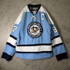 希少 NHL ペンギンズ クロスビー ユニフォーム キャプテン カナダ製 