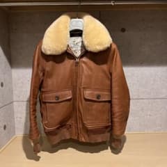 【極美品】TMTゴートレザーフライトジャケットのサムネイル