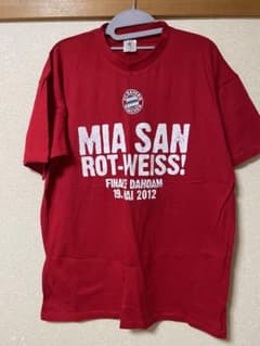 FCバイエルン 2012 Finale Dahoam 記念Tシャツ L 赤のサムネイル