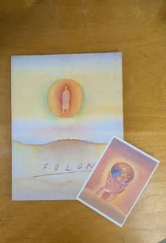 FOLON フォロン展 1994-1995 図録　おまけポストカード付きのサムネイル