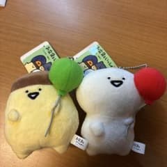 お文具といっしょ風船ぬいぐるみ　プリンさんお文具さん