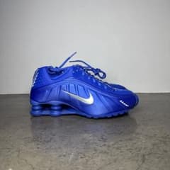 NIKE shox r4 BLUE ブルー 青 ナイキ ショックス 8 25 - メルカリ
