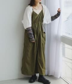 kastane ミリタリーナイロンジャンスカのサムネイル