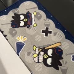 侍ジャパン✕サンリオ バッドばつ丸 ハンドタオル タイトーくじのサムネイル