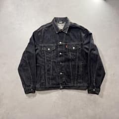 90s YAEL RANCH EURO 先染ブラック デニムジャケット 80s 90s YAEL RANCH EURO 先染ブラック デニムジャケット 80s - メルカリ