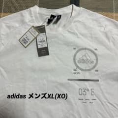 adidas ホワイト Tシャツ XO メンズXLサイズ 新品タグ付きのサムネイル