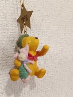 貴重 1998年 CLASSIC POOH プー ピグレット オーナメント美品