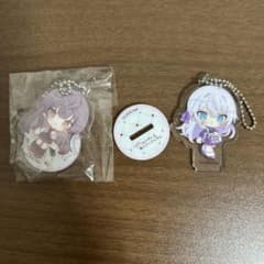 아크릴 열쇠 고리 아야 주방 유키 2 개 세트