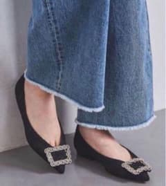 ★極美品★ PIPPI CHIC ポインデットトゥ　パンプス　石田ゆり子 ☆極美品☆ PIPPI CHIC ポインデットトゥ パンプス 石田ゆり子