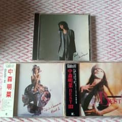 中森明菜 CD 3枚セット BEST BEST II BEST IIIのサムネイル