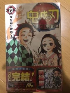 初回版　鬼滅の刃23巻フィギュア付き同梱版のサムネイル