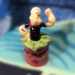 ポパイ スピナッチ缶 ヒンジボックス　レア ポパイ スピナッチ缶 ヒンジボックス レア - メルカリ