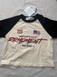 RRmoment ラグランTシャツ 90cm 新品タグ付きのサムネイル