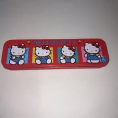 Hello Kitty 筆箱 ペンケース レッド 1988年製のサムネイル
