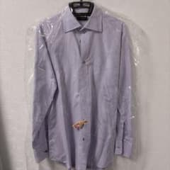 Paul Smith LONDON 長袖シャツ M 日本製 ラベンダー ドット柄のサムネイル