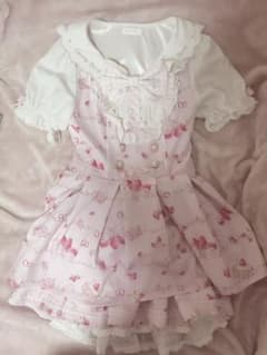 LIZLISA Creamy Berry柄セットアップ ピンクのサムネイル